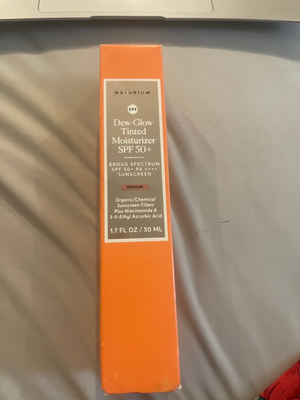 Naturium Dew-Glow Tinted Moisturizer SPF 50+ - medium